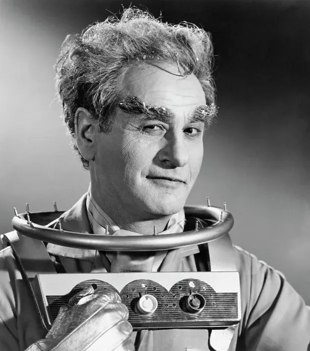 : Portrait of Eli Wallach as Mr Freeze : Portrait of Eli Wallach as Mr Freeze