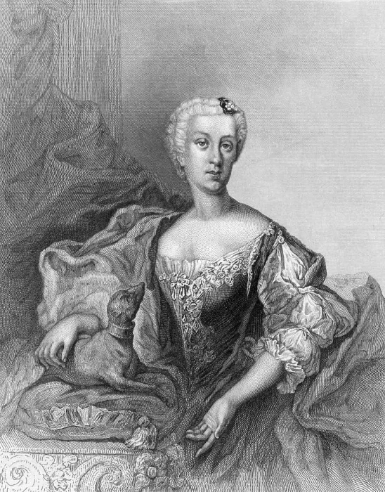 Framed Print : Portrait of Elizabeth Farnese Framed Print : Portrait of Elizabeth Farnese
