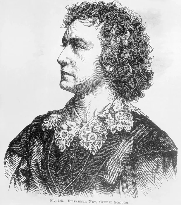 Framed Print : Portrait of Elizabeth Ney Framed Print : Portrait of Elizabeth Ney