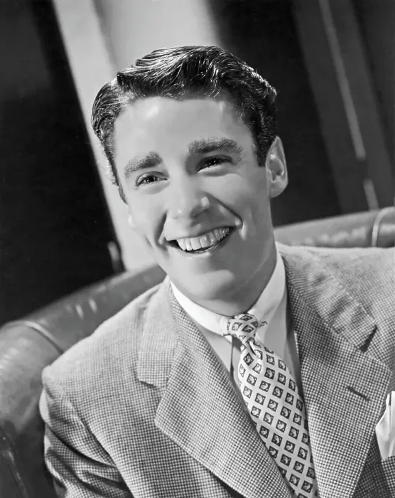 Framed Print : Portrait of English Actor Peter Lawford Smiling
