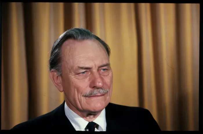Framed Print : Portrait of Enoch Powell Framed Print : Portrait of Enoch Powell