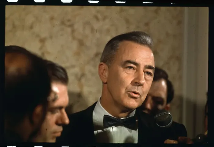 Framed Print : Portrait of Eugene McCarthy Framed Print : Portrait of Eugene McCarthy