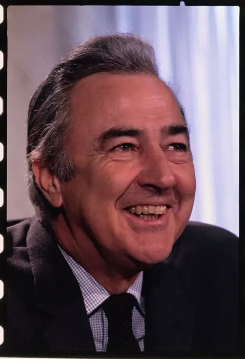 Framed Print : Portrait of Eugene McCarthy Smiling Framed Print : Portrait of Eugene McCarthy Smiling