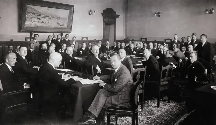 Framed Print : Portrait of European Delegates During a Meeting Framed Print : Portrait of European Delegates During a Meeting