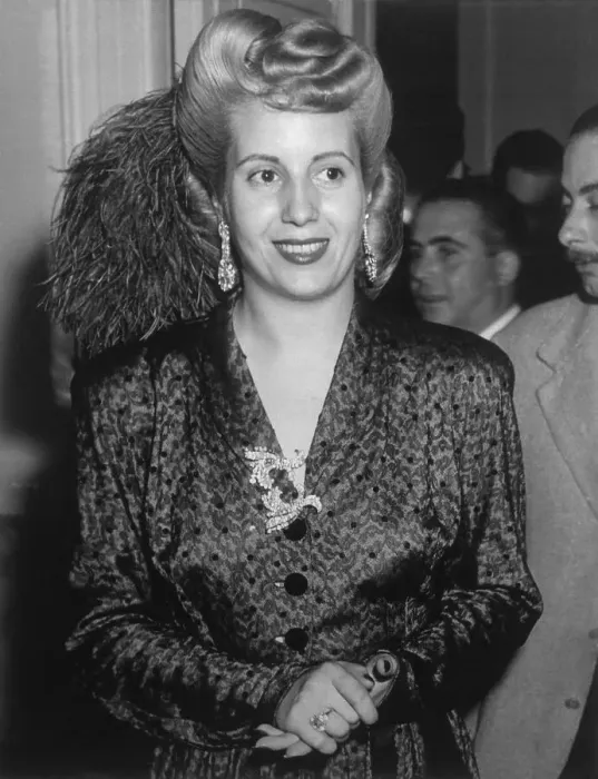 Framed Print : Portrait of Eva Peron