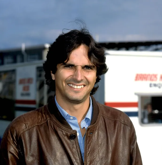 Framed Print : Portrait Of F1 Driver Nelson Piquet Framed Print : Portrait Of F1 Driver Nelson Piquet