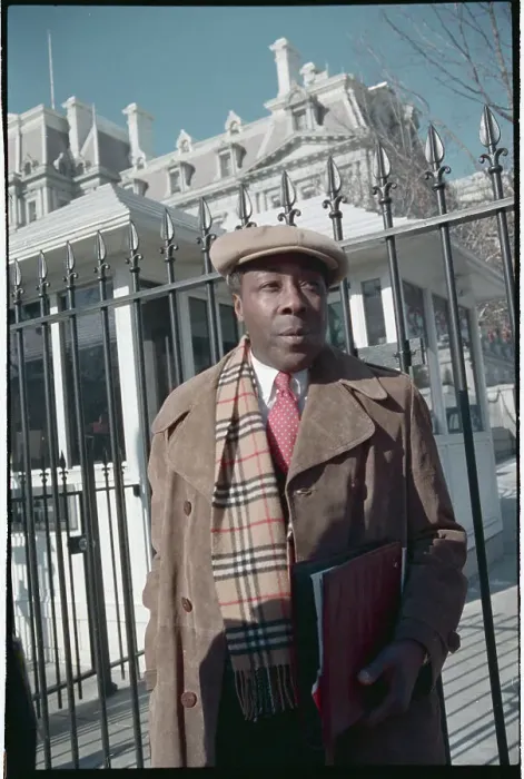 Framed Print : Portrait of Famous Hardliner Principal Joe Clark