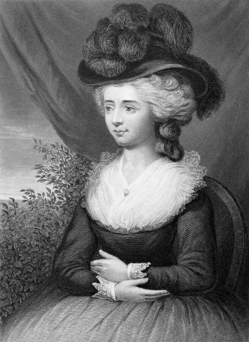Framed Print : Portrait of Fanny Burney Framed Print : Portrait of Fanny Burney