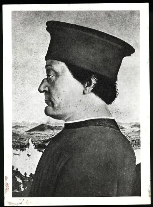 Framed Print : Portrait of Federico da Montefeltro by Piero della Francesca Framed Print : Portrait of Federico da Montefeltro by Piero della Francesca