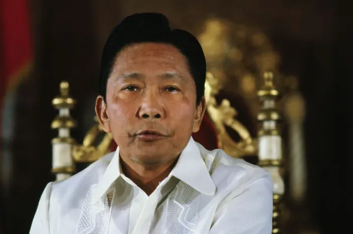 Framed Print : Portrait of Ferdinand Marcos Framed Print : Portrait of Ferdinand Marcos