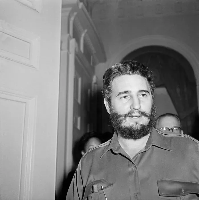 Framed Print : Portrait of Fidel Castro Framed Print : Portrait of Fidel Castro