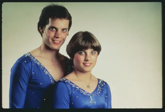 Framed Print : Portrait of Figure Skaters Cynthia Coull and Mark Rowson Framed Print : Portrait of Figure Skaters Cynthia Coull and Mark Rowson