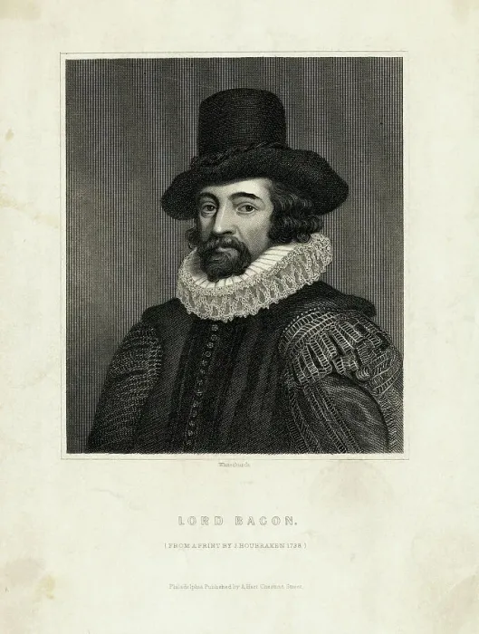 Framed Print : Portrait of Francis Bacon Framed Print : Portrait of Francis Bacon