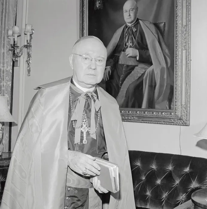 Framed Print : Portrait of Francis Cardinal Spellman Framed Print : Portrait of Francis Cardinal Spellman