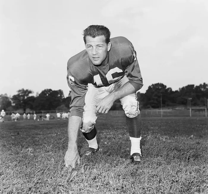 Framed Print : Portrait of Frank Gifford Framed Print : Portrait of Frank Gifford