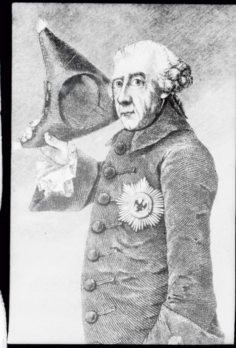 Framed Print : Portrait of Frederick the Great Framed Print : Portrait of Frederick the Great