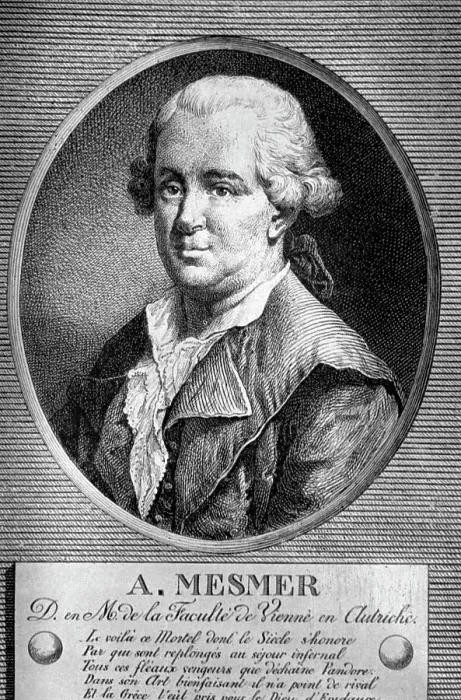Framed Print : Portrait Of Friedrich A. Mesmer