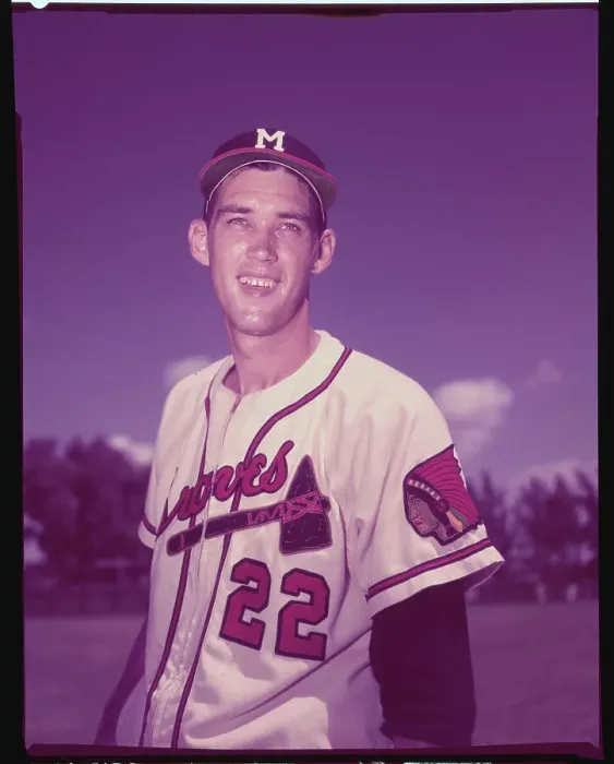 Framed Print : Portrait of Gene Conley Framed Print : Portrait of Gene Conley