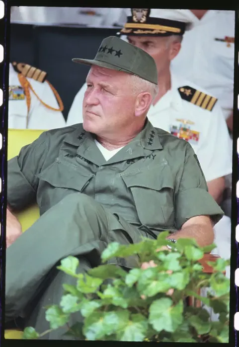 Framed Print : Portrait of General Creighton Abrams Framed Print : Portrait of General Creighton Abrams