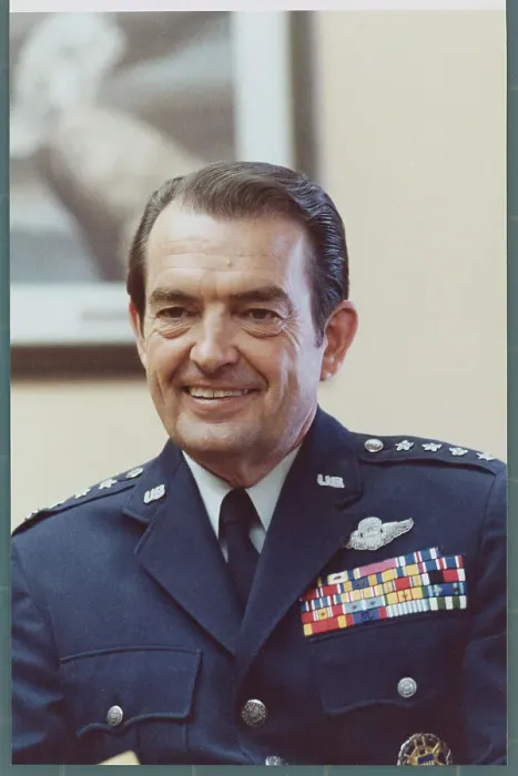 Framed Print : Portrait of General David C. Jones Framed Print : Portrait of General David C. Jones