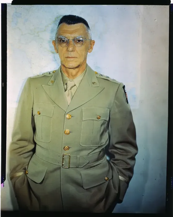 Framed Print : Portrait of General Joseph Stilwell Framed Print : Portrait of General Joseph Stilwell