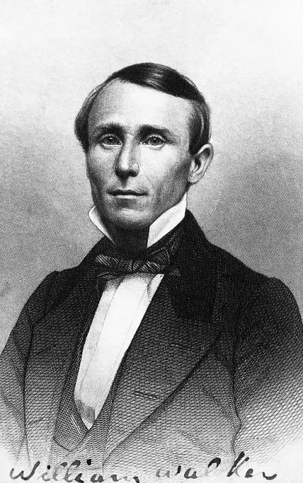 Framed Print : Portrait Of General William Walker