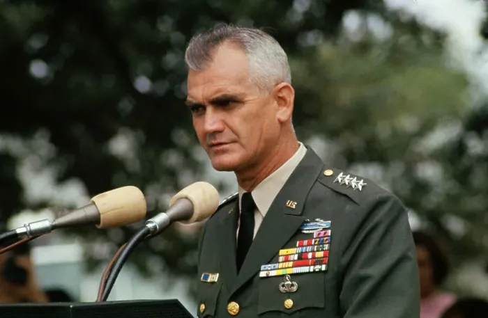 Framed Print : Portrait of General William Westmoreland Framed Print : Portrait of General William Westmoreland