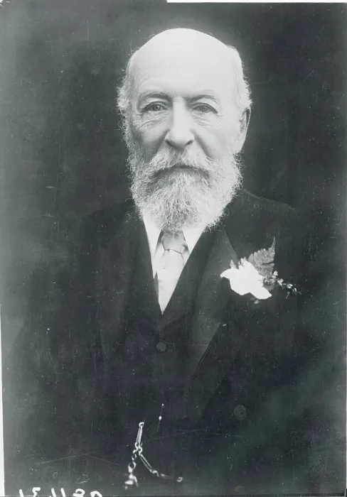 Framed Print : Portrait of George Cadbury