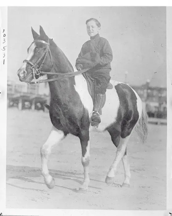 Framed Print : Portrait of George M. Cohan Jr. on Horse Framed Print : Portrait of George M. Cohan Jr. on Horse