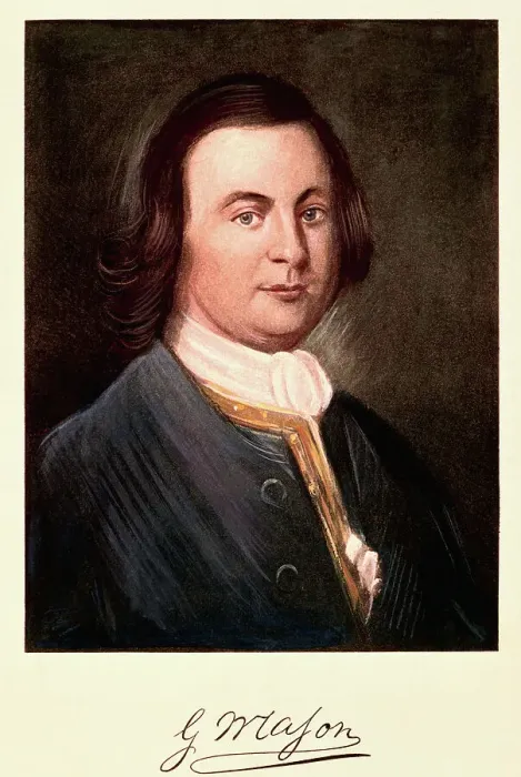 Framed Print : Portrait of George Mason Framed Print : Portrait of George Mason