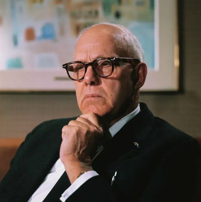 Framed Print : Portrait of George Meany Framed Print : Portrait of George Meany