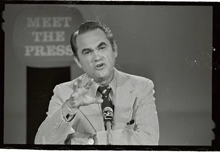 Framed Print : Portrait of George Wallace Framed Print : Portrait of George Wallace