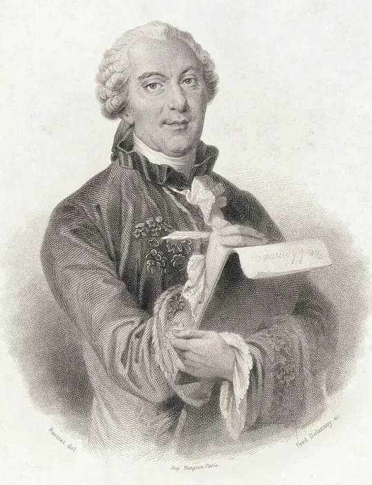 Framed Print : Portrait of Georges-Louis Leclerc Comte de Buffon Framed Print : Portrait of Georges-Louis Leclerc Comte de Buffon