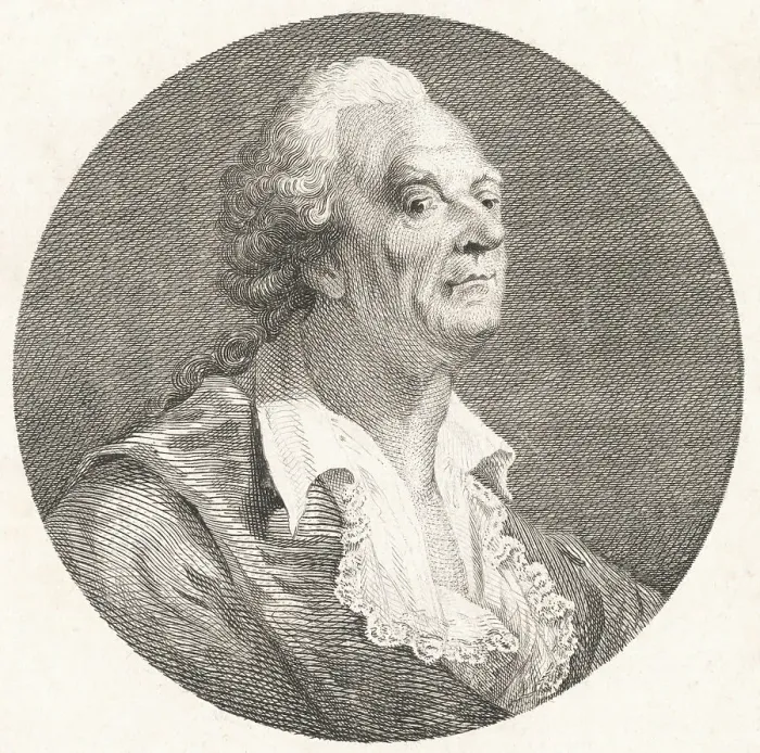 Framed Print : Portrait of Georges-Louis Leclerc Comte de Buffon Framed Print : Portrait of Georges-Louis Leclerc Comte de Buffon