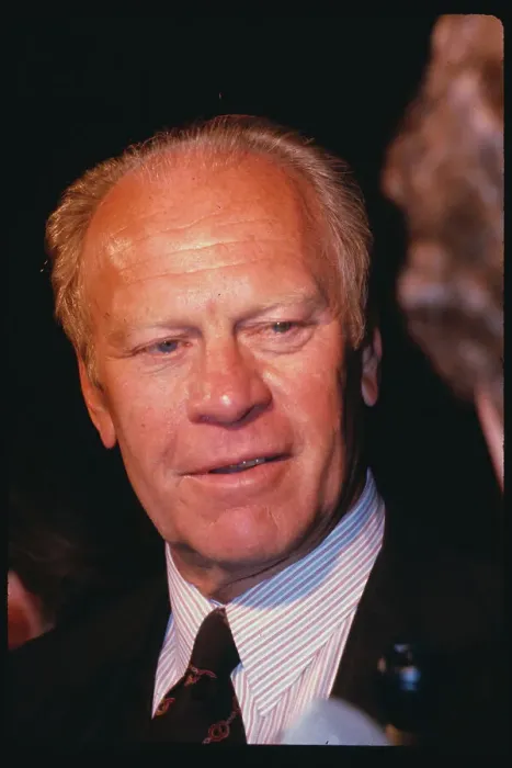 Framed Print : Portrait of Gerald Ford Framed Print : Portrait of Gerald Ford