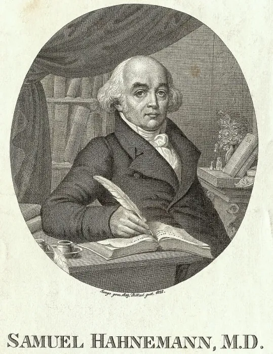 Framed Print : Portrait of German Homeopathic Physician Samuel Hahnemann Framed Print : Portrait of German Homeopathic Physician Samuel Hahnemann