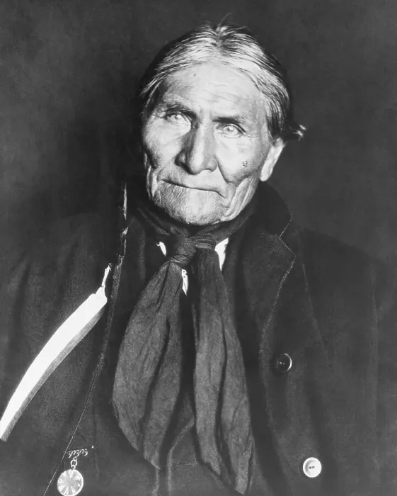 Framed Print : Portrait Of Geronimo Framed Print : Portrait Of Geronimo