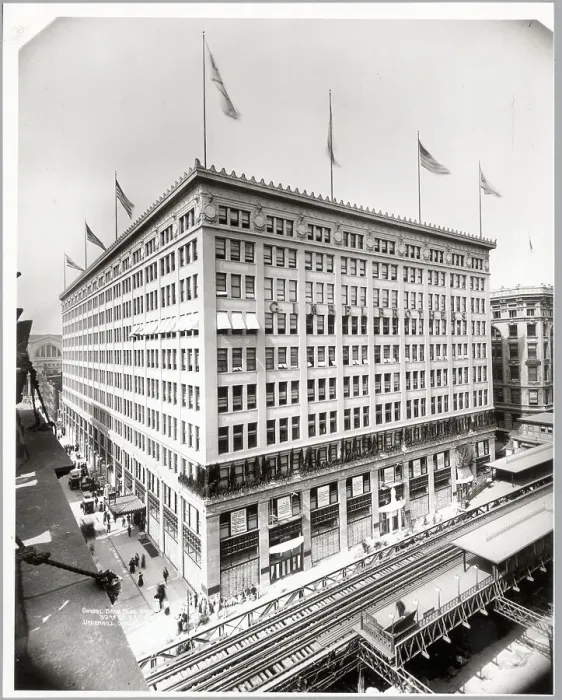Framed Print : Portrait Of Gimbles Department Store Framed Print : Portrait Of Gimbles Department Store