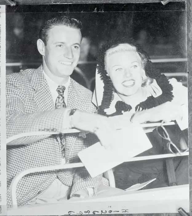 Framed Print : Portrait of Ginger Rogers and Jack Briggs Framed Print : Portrait of Ginger Rogers and Jack Briggs