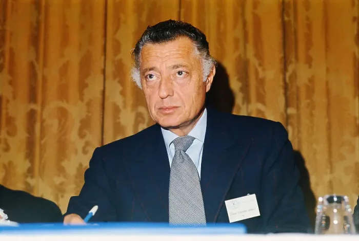 Framed Print : Portrait of Giovanni Agnelli Framed Print : Portrait of Giovanni Agnelli