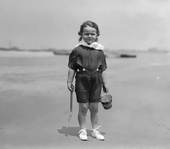 Framed Print : Portrait of girl (8-9 years) on beach. Narragansett, Rhode Island, USA. July 22, 1914 Framed Print : Portrait of girl (8-9 years) on beach. Narragansett, Rhode Island, USA. July 22, 1914