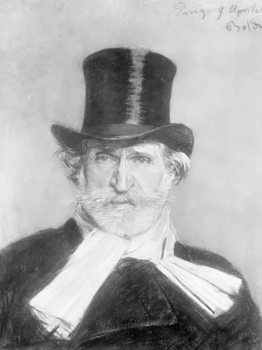 Framed Print : Portrait of Giuseppe Verdi by Giovanni Boldini Framed Print : Portrait of Giuseppe Verdi by Giovanni Boldini