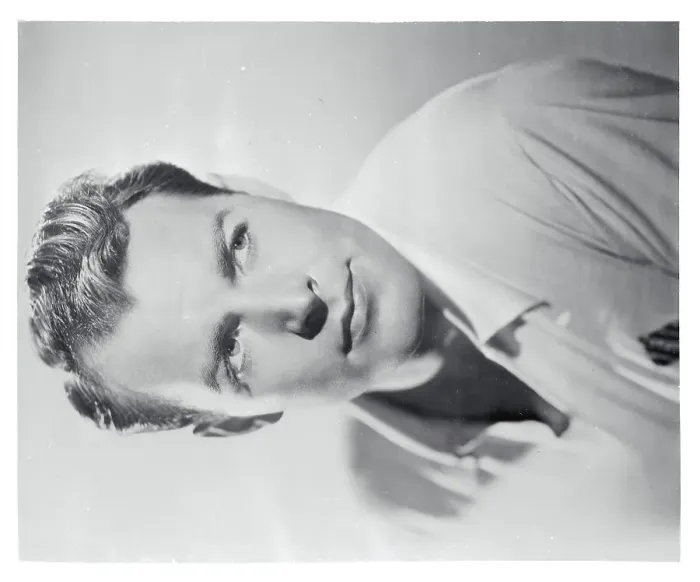 Framed Print : Portrait of Glenn Langan Framed Print : Portrait of Glenn Langan