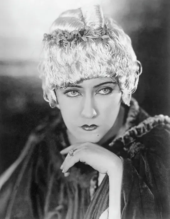 Framed Print : Portrait of Gloria Swanson Wearing Exquisite Headdress Framed Print : Portrait of Gloria Swanson Wearing Exquisite Headdress