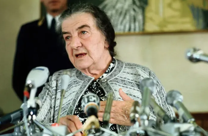 Framed Print : Portrait of Golda Meir