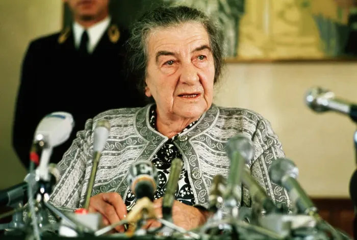 Framed Print : Portrait of Golda Meir Framed Print : Portrait of Golda Meir