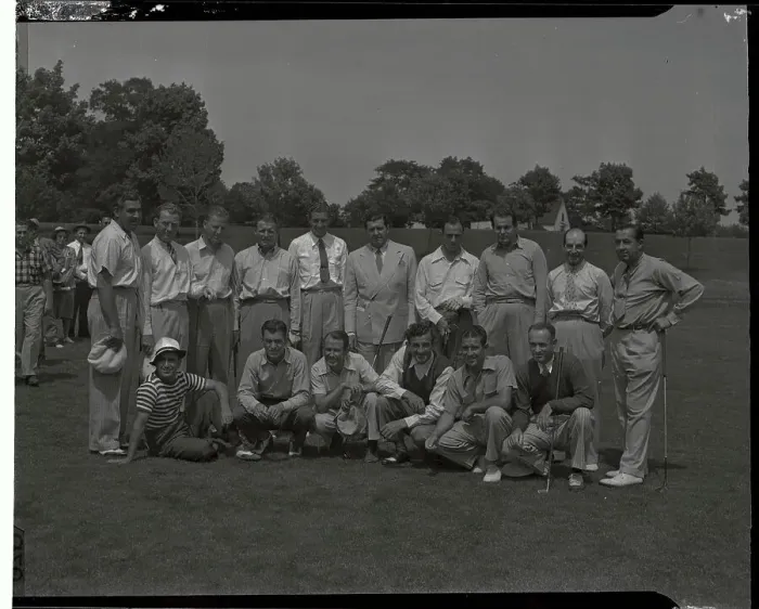 Framed Print : Portrait of Goodall Championship Golfers Framed Print : Portrait of Goodall Championship Golfers