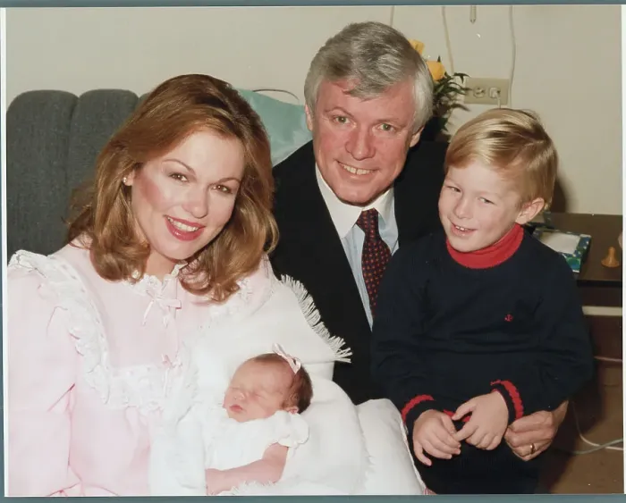 Framed Print : Portrait of Governor John Y. Brown Jr. and His Family