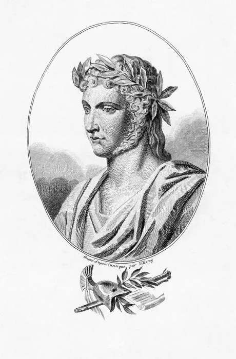 Framed Print : Portrait Of Greek Historian Xenophon Framed Print : Portrait Of Greek Historian Xenophon