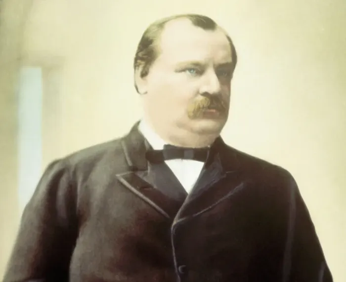 Framed Print : Portrait Of Grover Cleveland Framed Print : Portrait Of Grover Cleveland